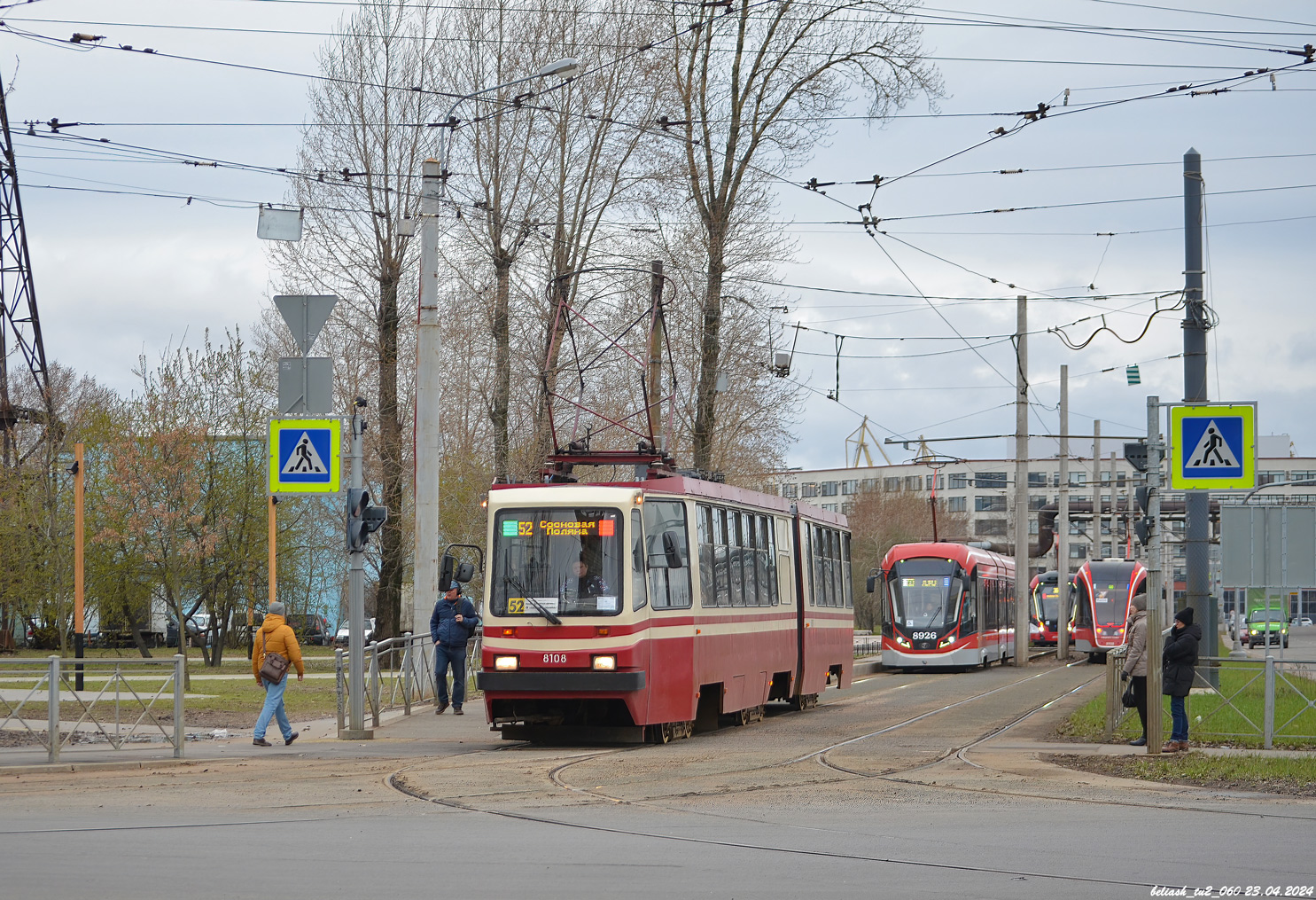 Санкт-Петербург, 71-147К (ЛВС-97К) № 8108 Санкт-Петербург, 71-147К (ЛВС-97К) № 8108