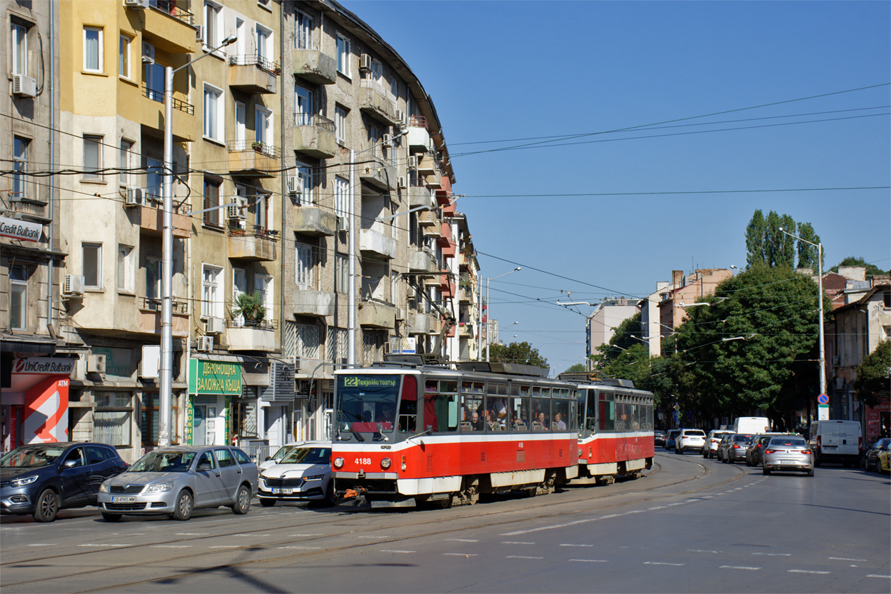 София, Tatra T6A5 № 4188