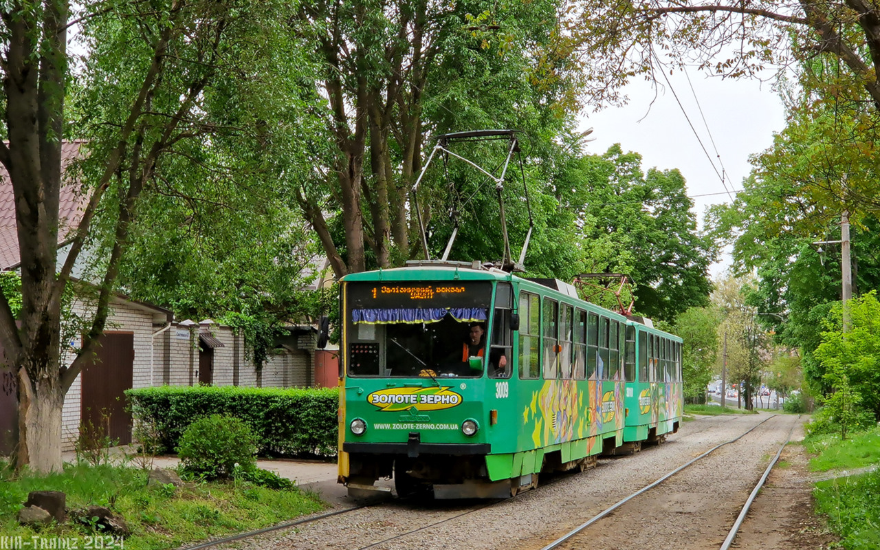 Dnipro, Tatra-Yug T6B5 N°. 3009 Dnipro, Tatra-Yug T6B5 N°. 3009