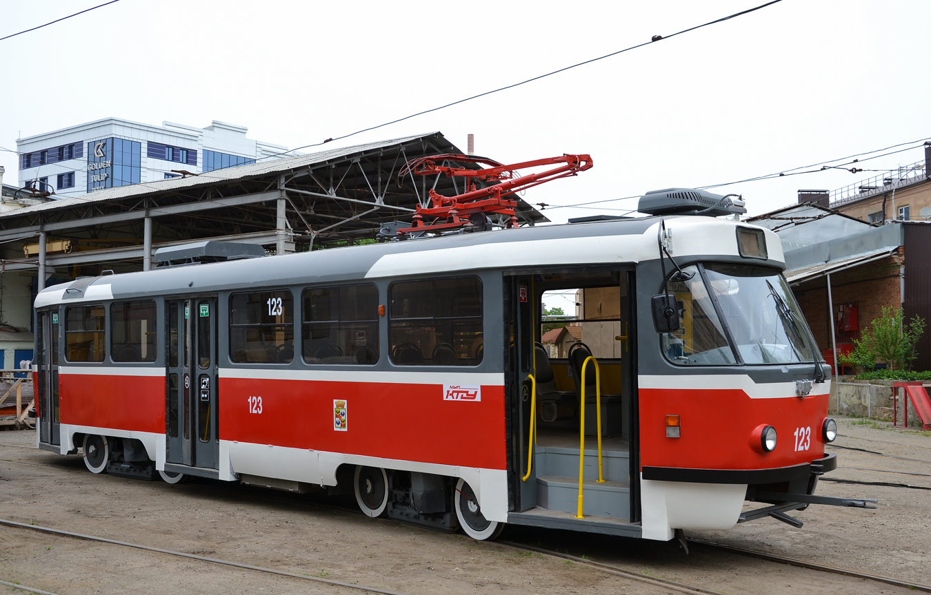 Краснодар, Tatra T3SU КВР ТМЗ № 123