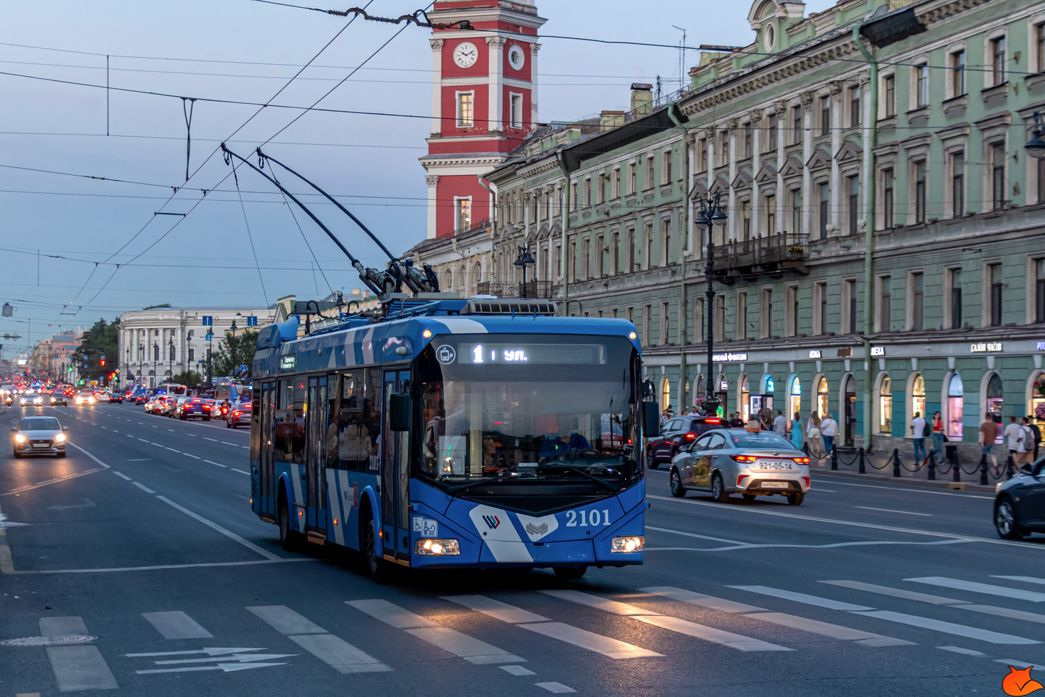 Санкт-Петербург, БКМ 32100D № 2101