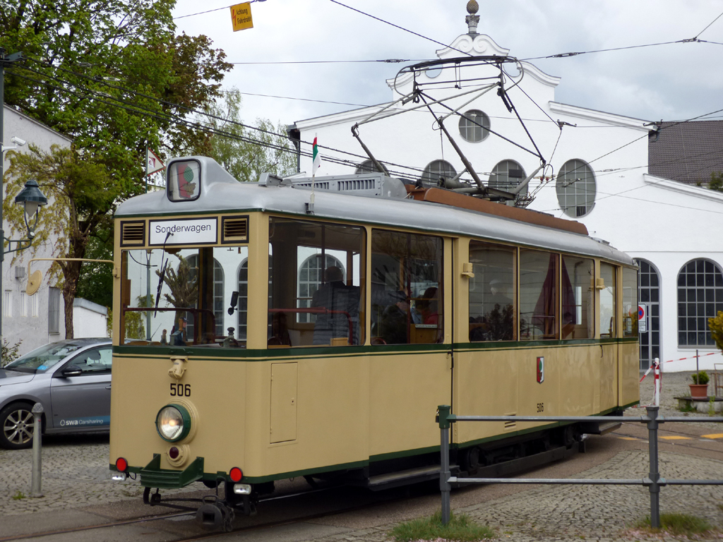 Augsburg, Fuchs 2-axle motor car № 506 Augsburg, Fuchs 2-axle motor car № 506