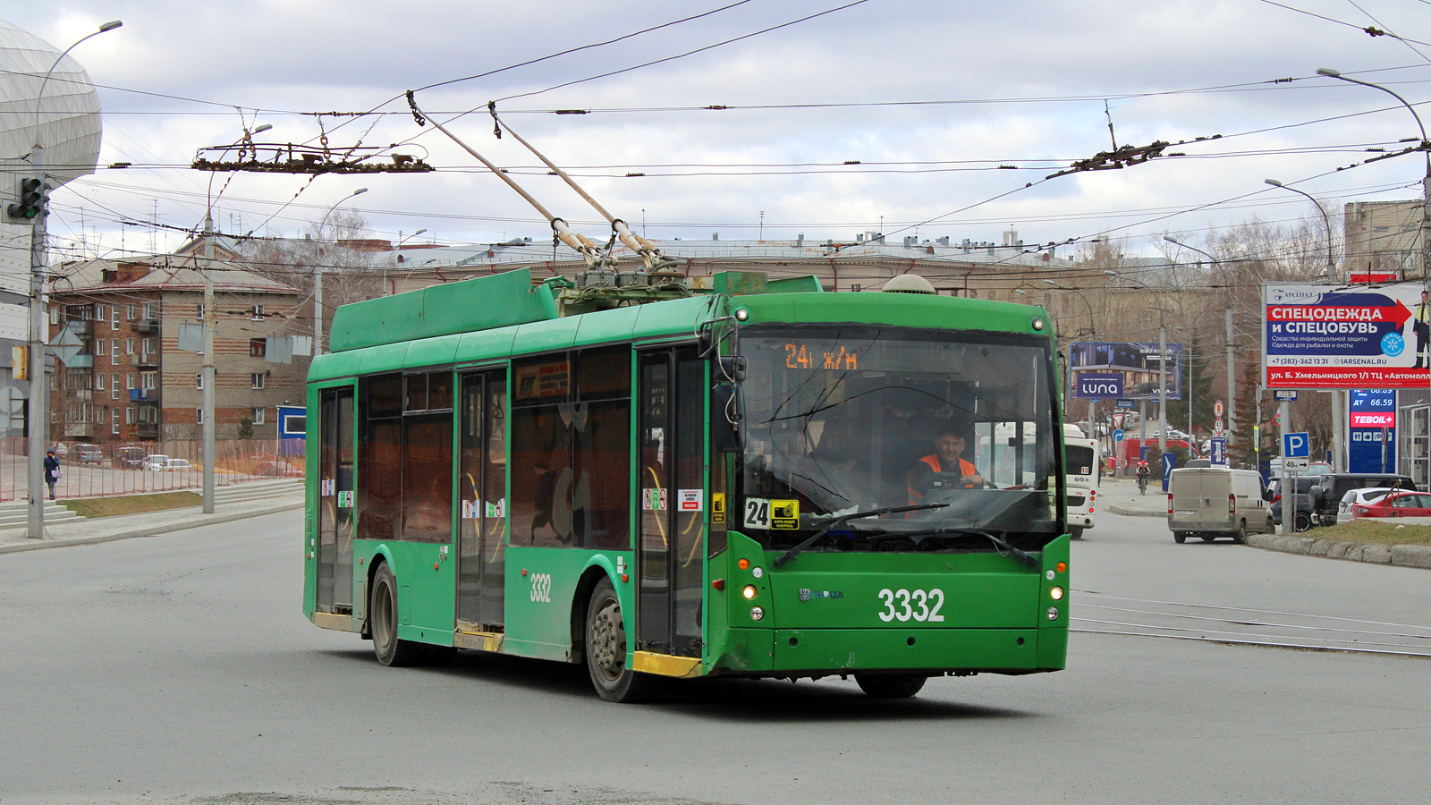 Новосибирск, Тролза-5265.00 «Мегаполис» № 3332