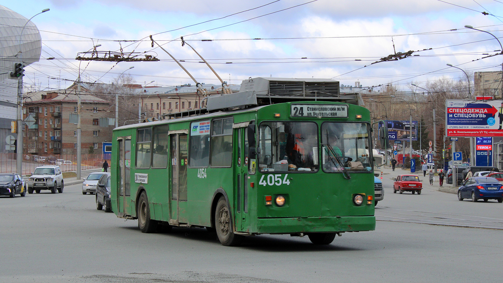 Новосибирск, СТ-682Г № 4054