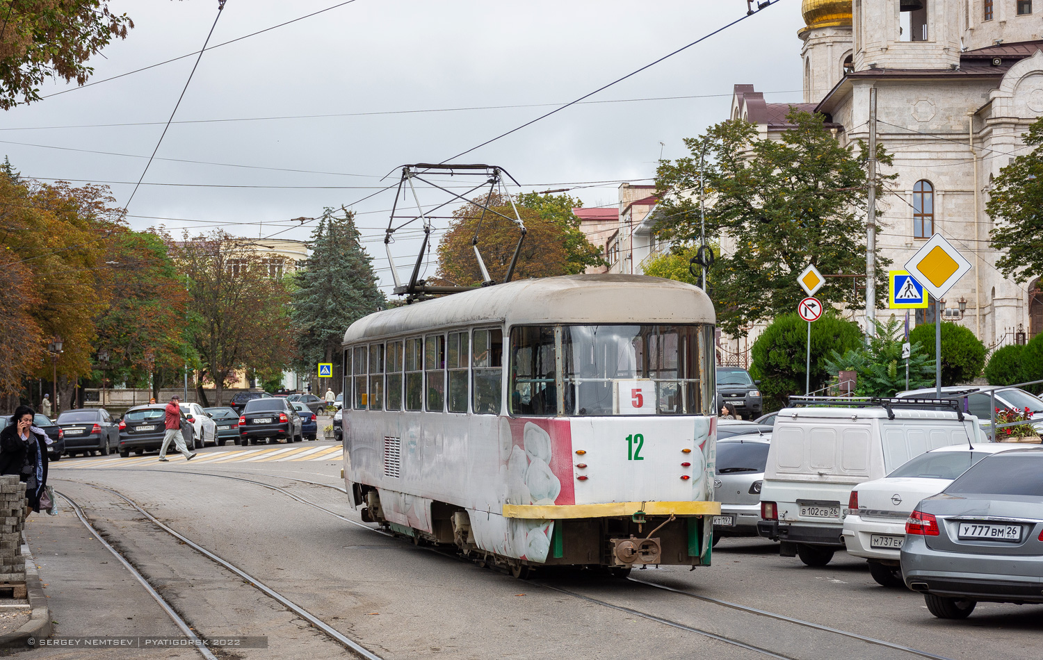 Pyatigorsk, Tatra T4D № 12