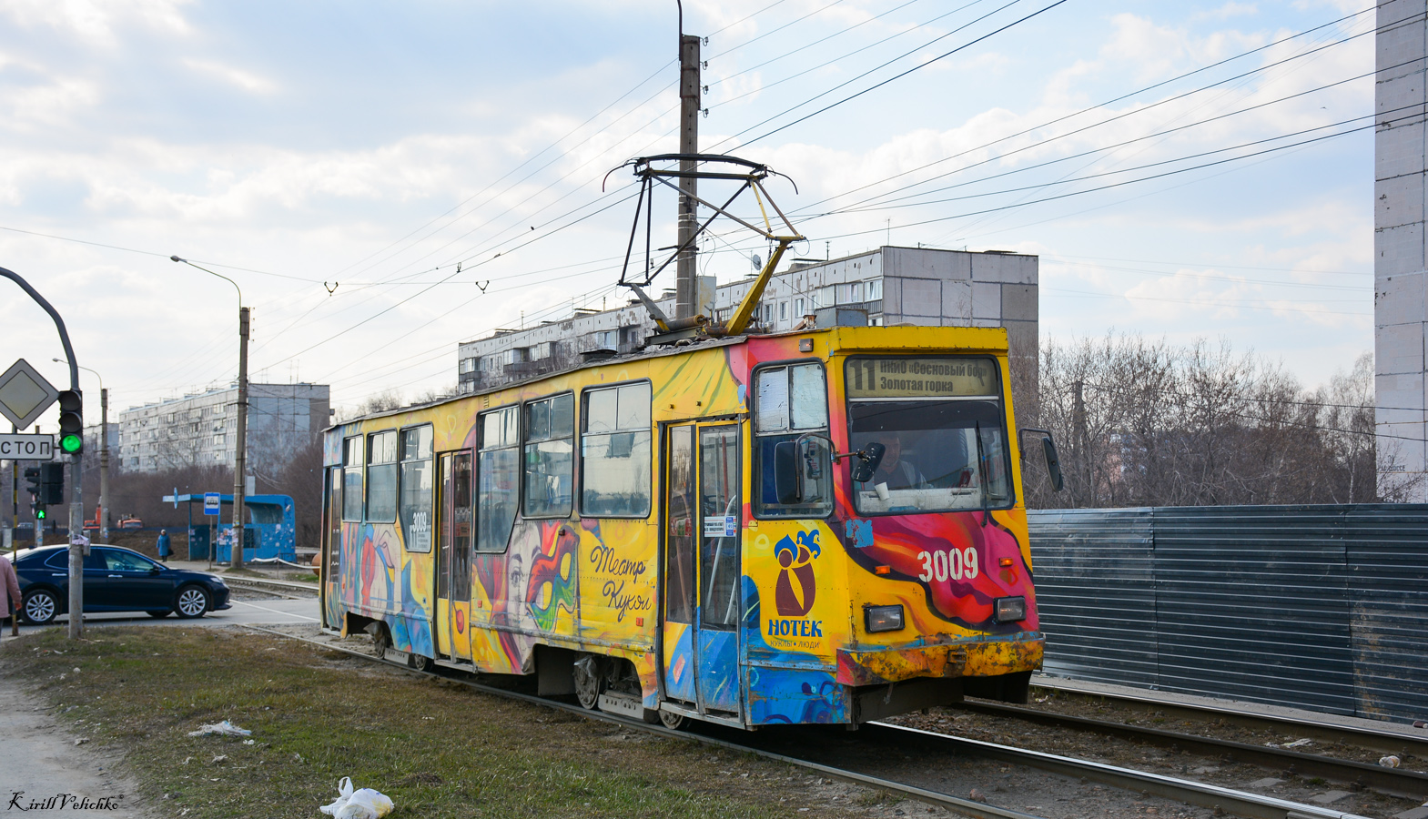 Новосибирск, 71-605 (КТМ-5М3) № 3009