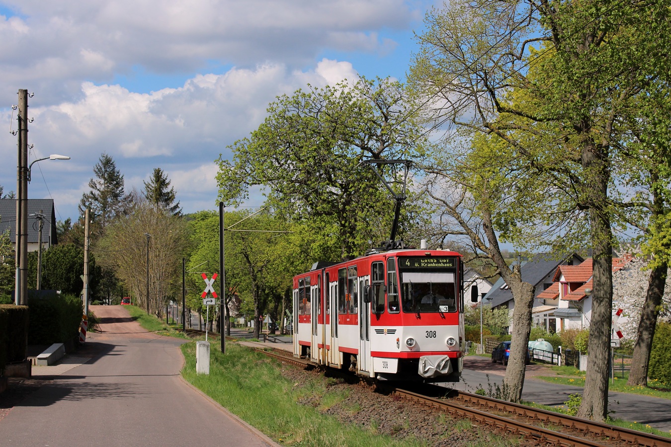 Гота, Tatra KT4D № 308
