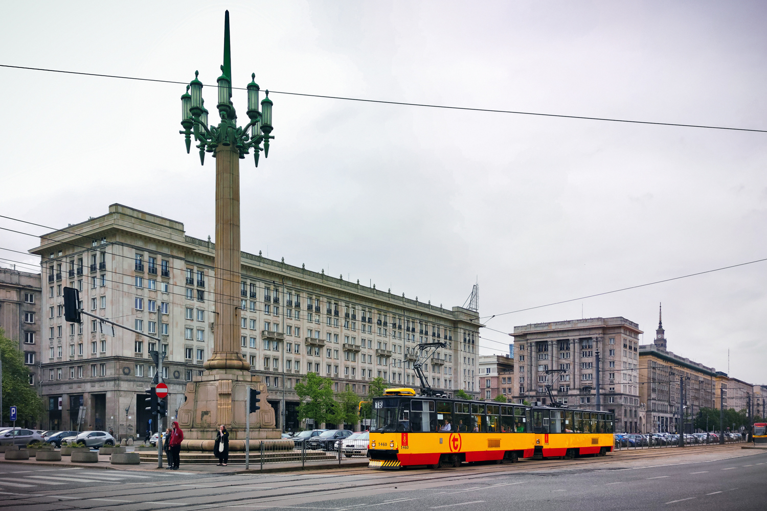 Варшава, Konstal 105Nm № 1460