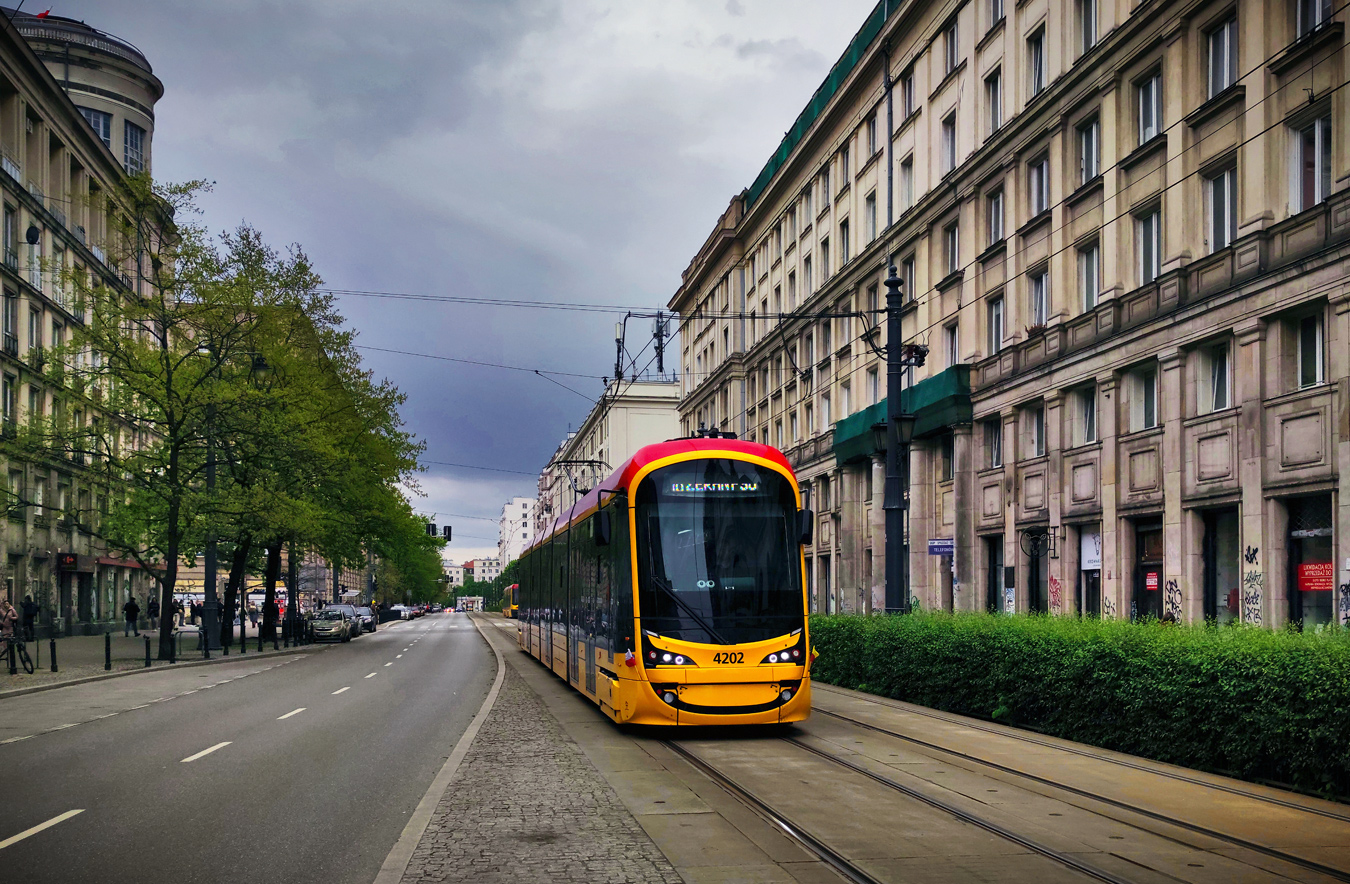 Варшава, Hyundai Rotem 140N № 4202