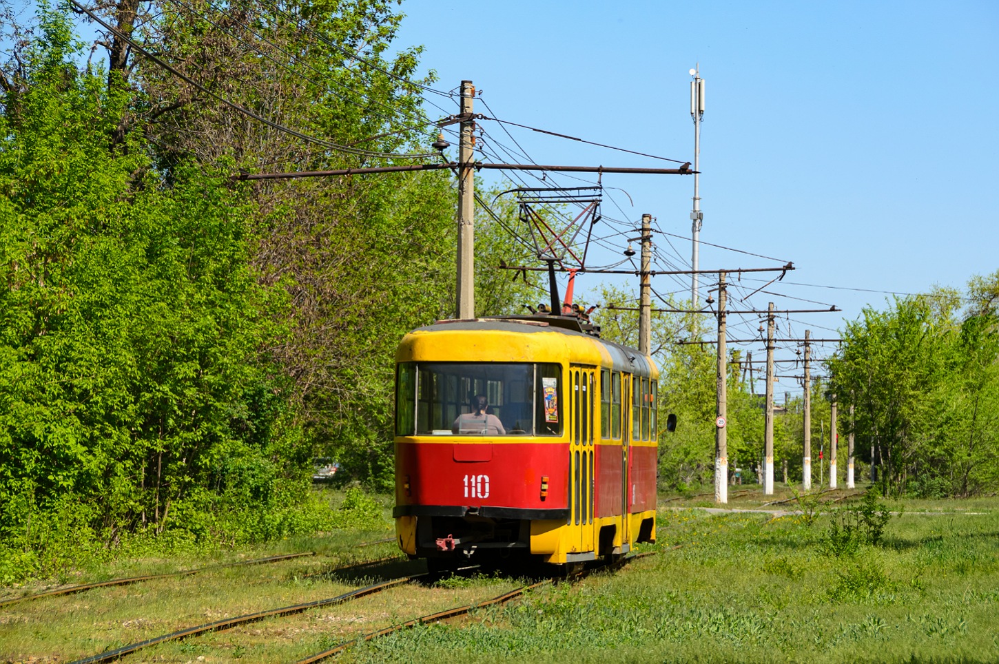 Volžskij, Tatra T3SU nr. 110