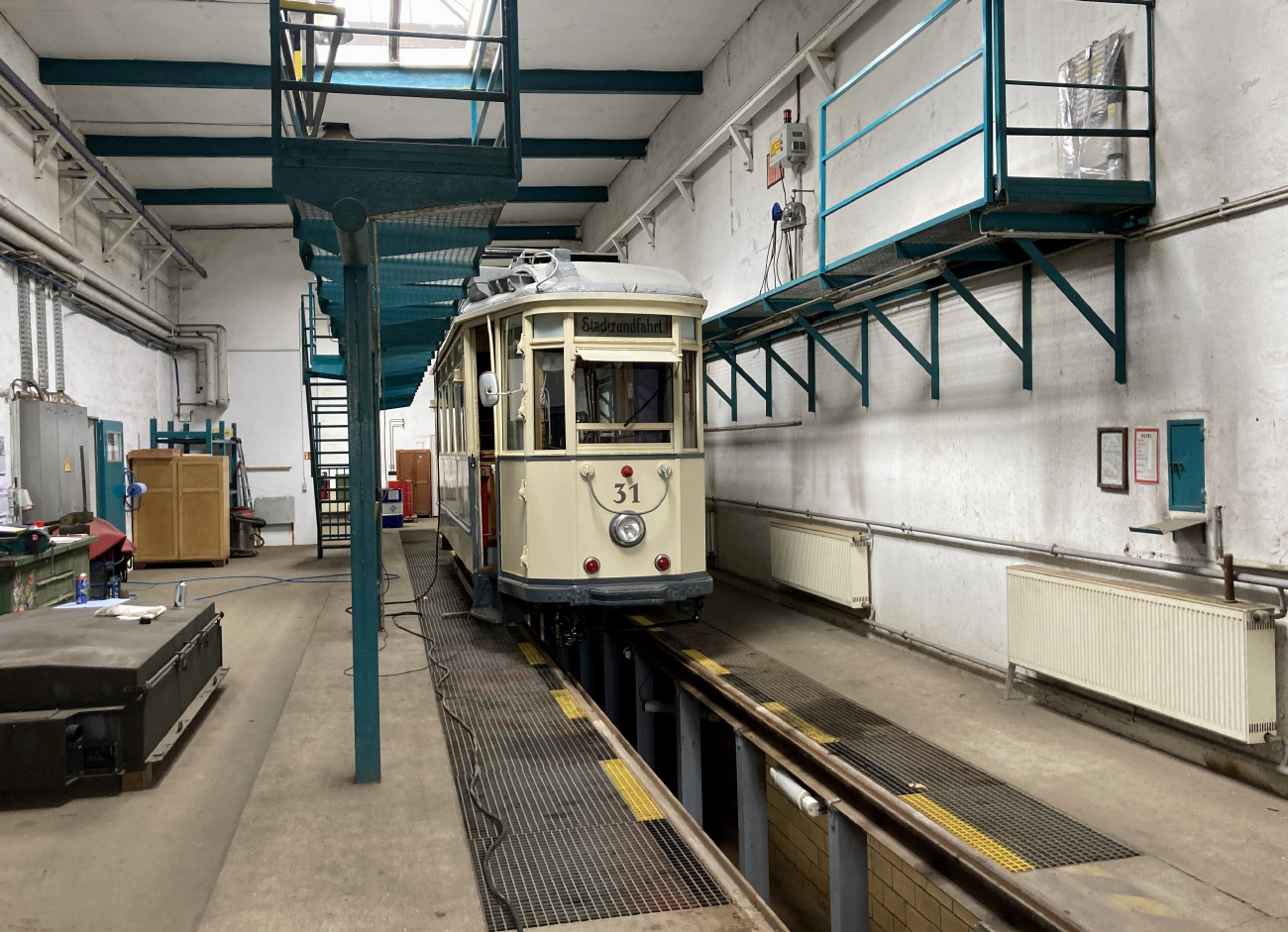 Halberstadt, Lindner/AEG 2-axle motor car # 31 Halberstadt, Lindner/AEG 2-axle motor car # 31