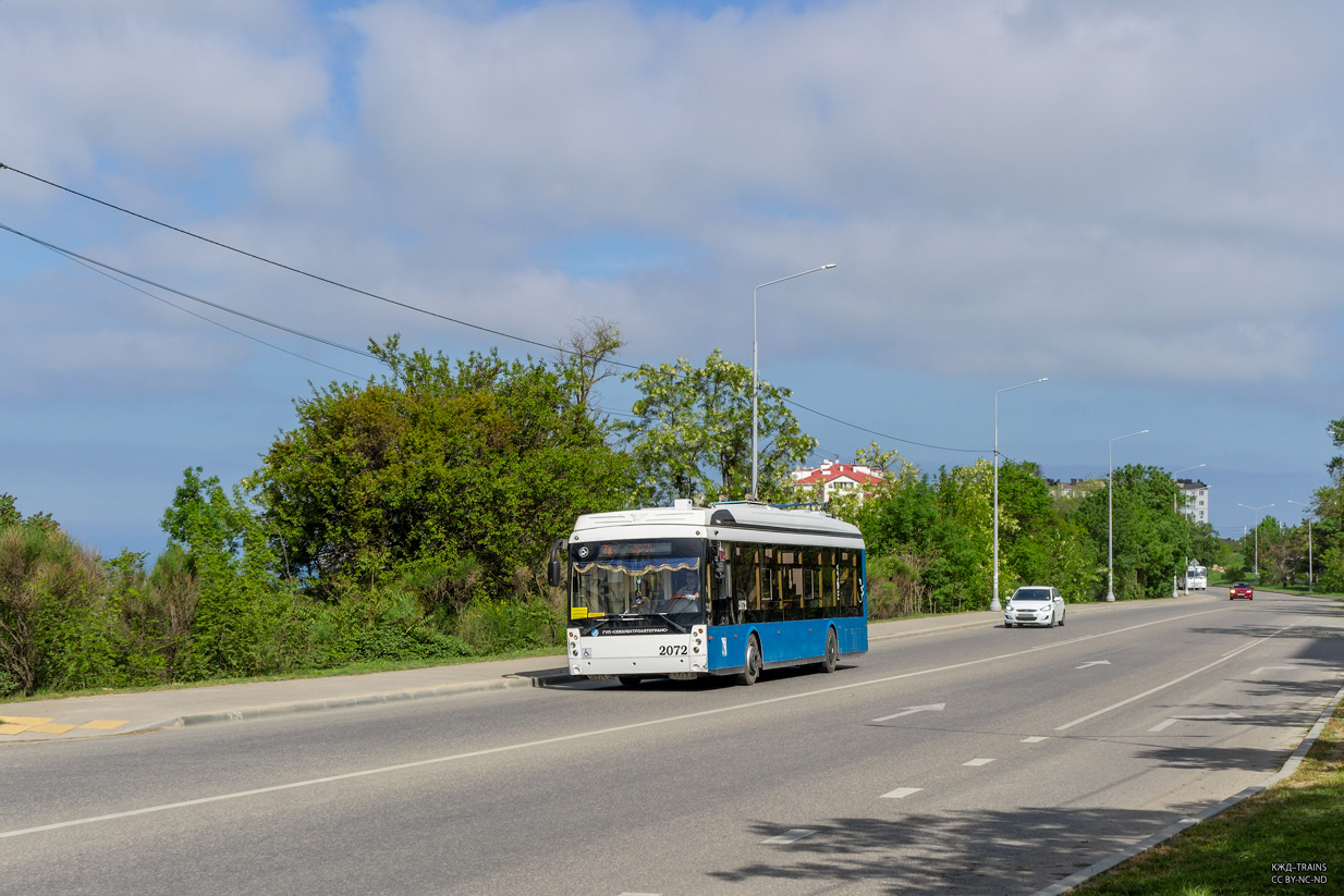 Sevastopol, Trolza-5265.03 “Megapolis” # 2072 Sevastopol, Trolza-5265.03 “Megapolis” # 2072