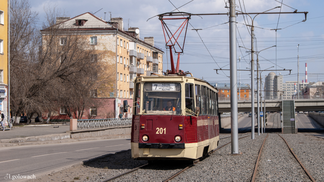 Krasnojarsk, 71-605 (KTM-5M3) č. 201