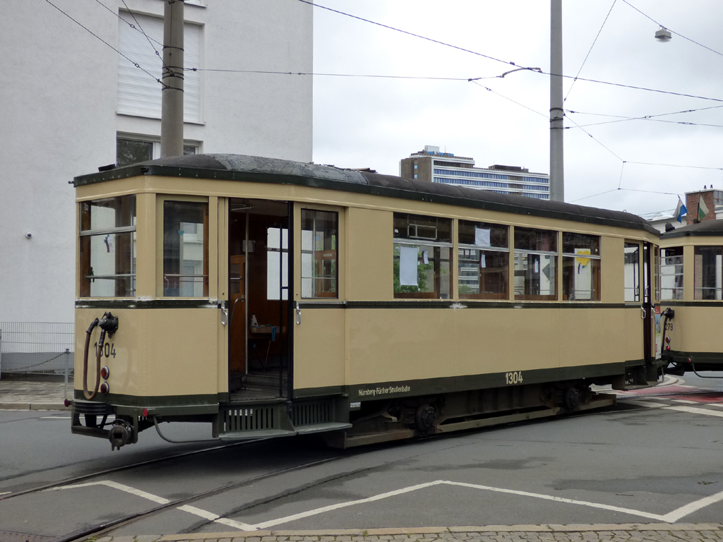 Norymberga, MAN 2-axle trailer car Nr 1304
