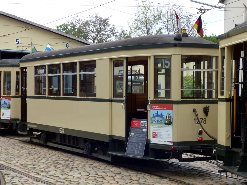 Nuremberg, MAN 2-axle trailer car Nr. 1278