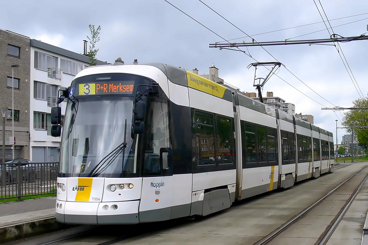 Антверпен, Bombardier Flexity 2 № 7356