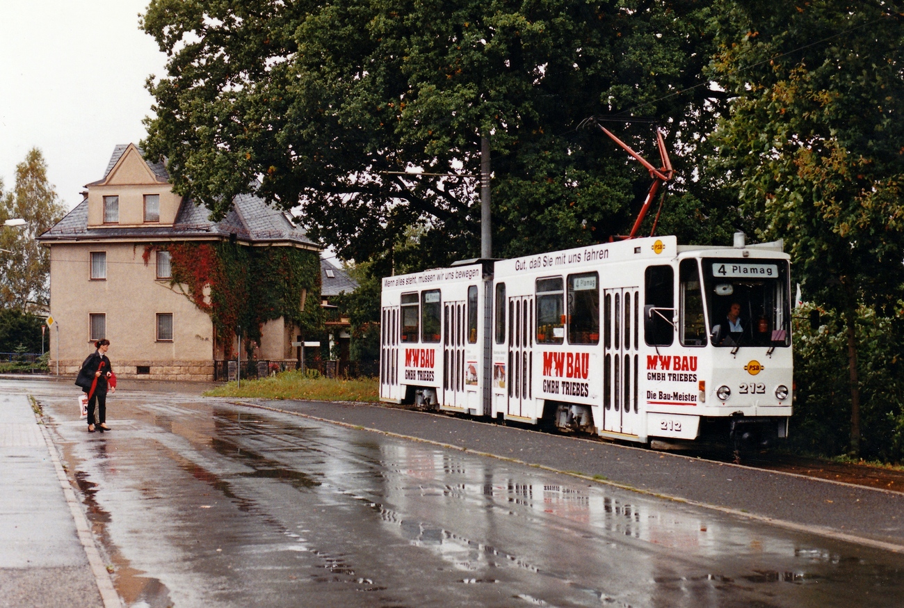 Plauen, Tatra KT4DM č. 212