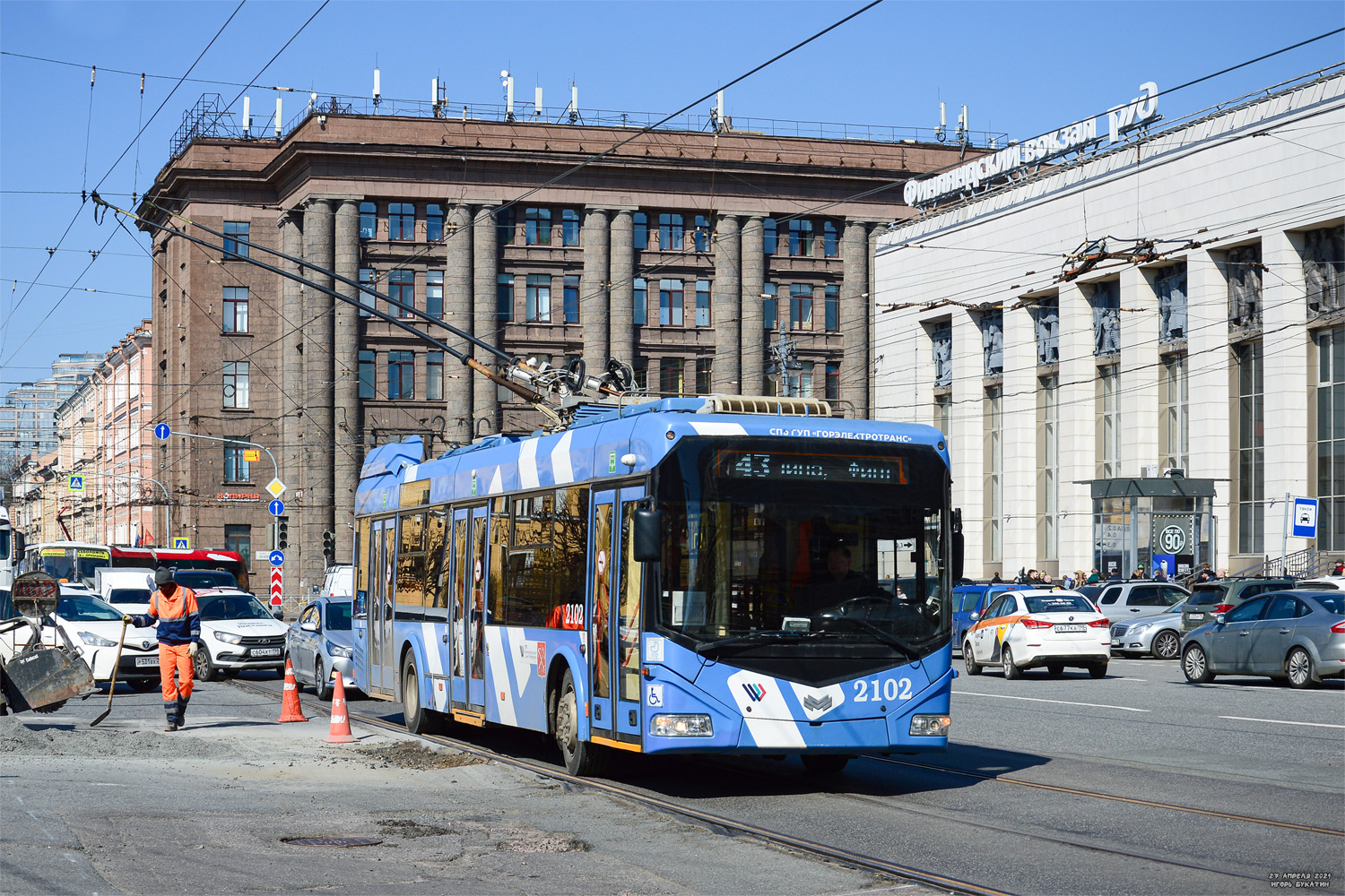 Санкт-Петербург, БКМ 32100D № 2102