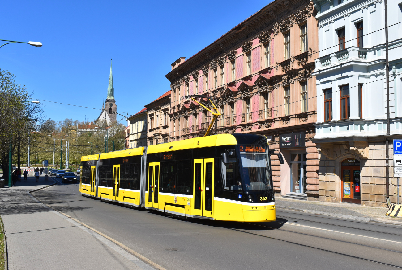 Plzeň, Škoda 40T ForCity Smart č. 393