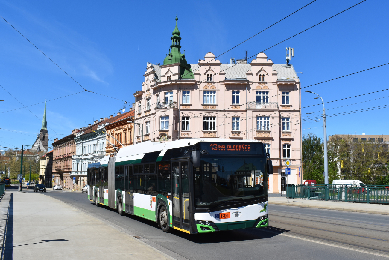 Plzeň, Škoda 27Tr Solaris IV # 601 Plzeň, Škoda 27Tr Solaris IV # 601