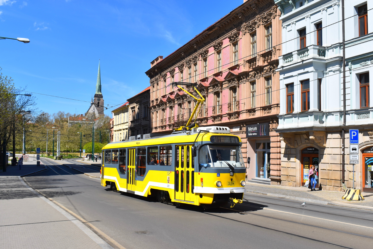 Plzeň, Tatra T3R.PLF č. 328