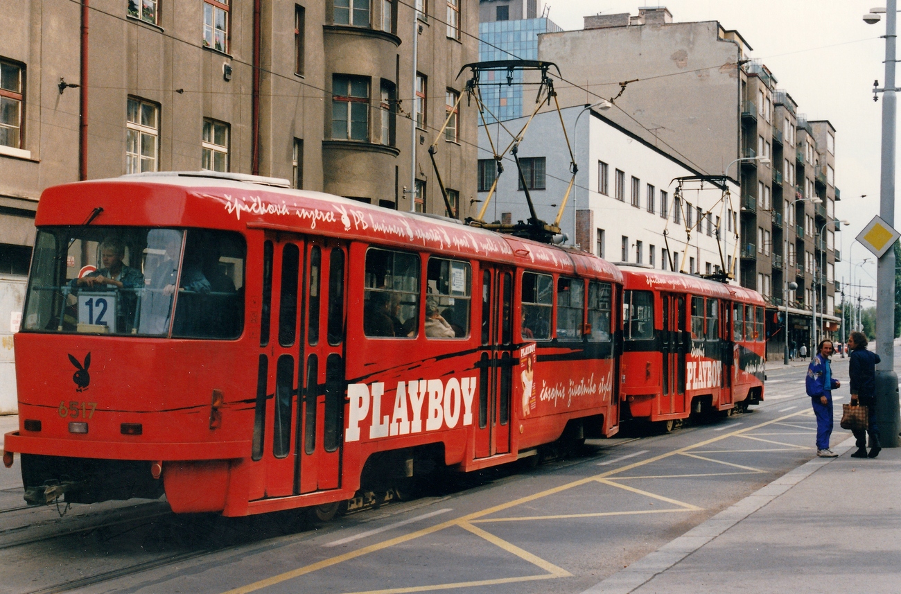 Прага, Tatra T3 № 6517