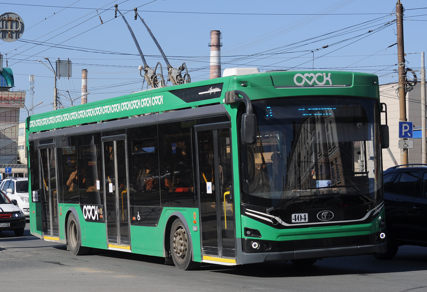 Омск, ПКТС-6281.00 «Адмирал» № 404