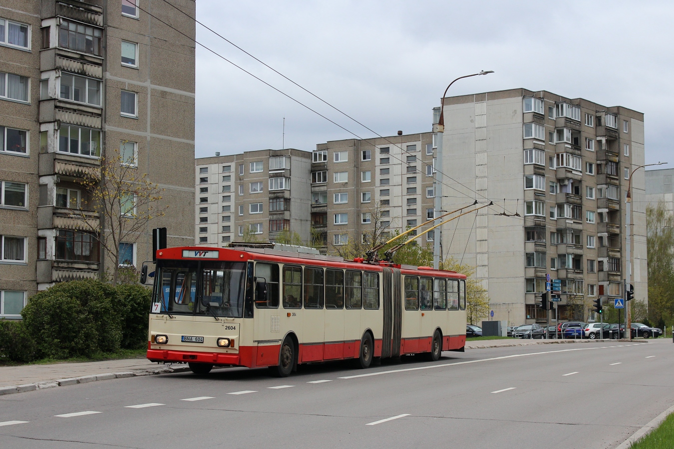 Вилнюс, Škoda 15Tr03/6 № 2604