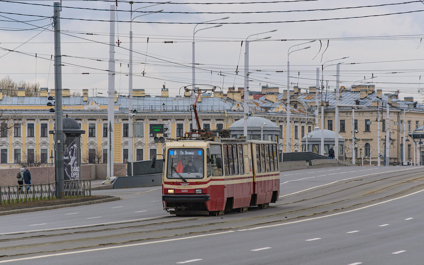 Санкт-Петербург, ЛВС-86К № 3482 Санкт-Петербург, ЛВС-86К № 3482
