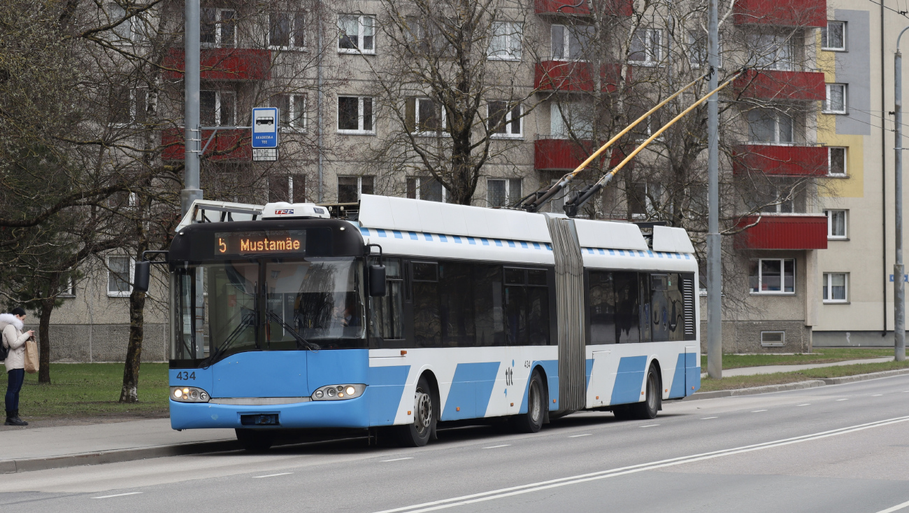 Таллин, Solaris Trollino II 18 Ganz № 434