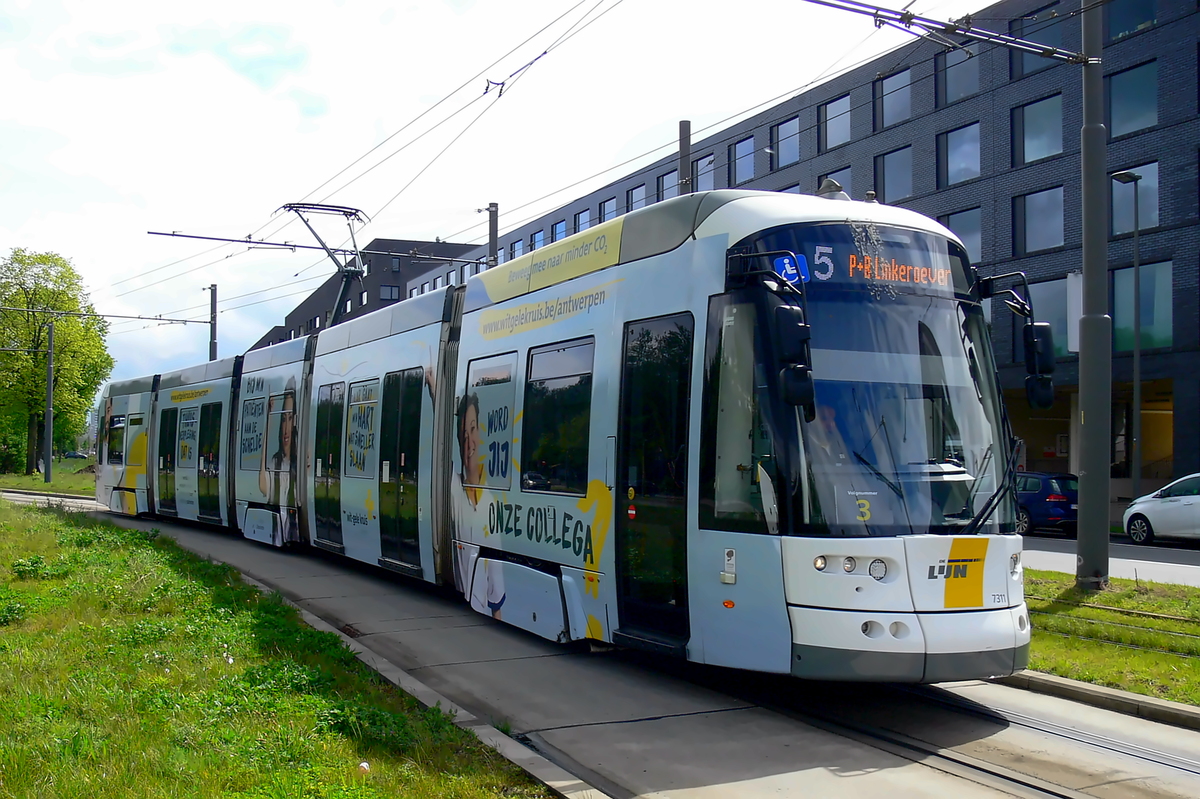 Антверпен, Bombardier Flexity 2 № 7311