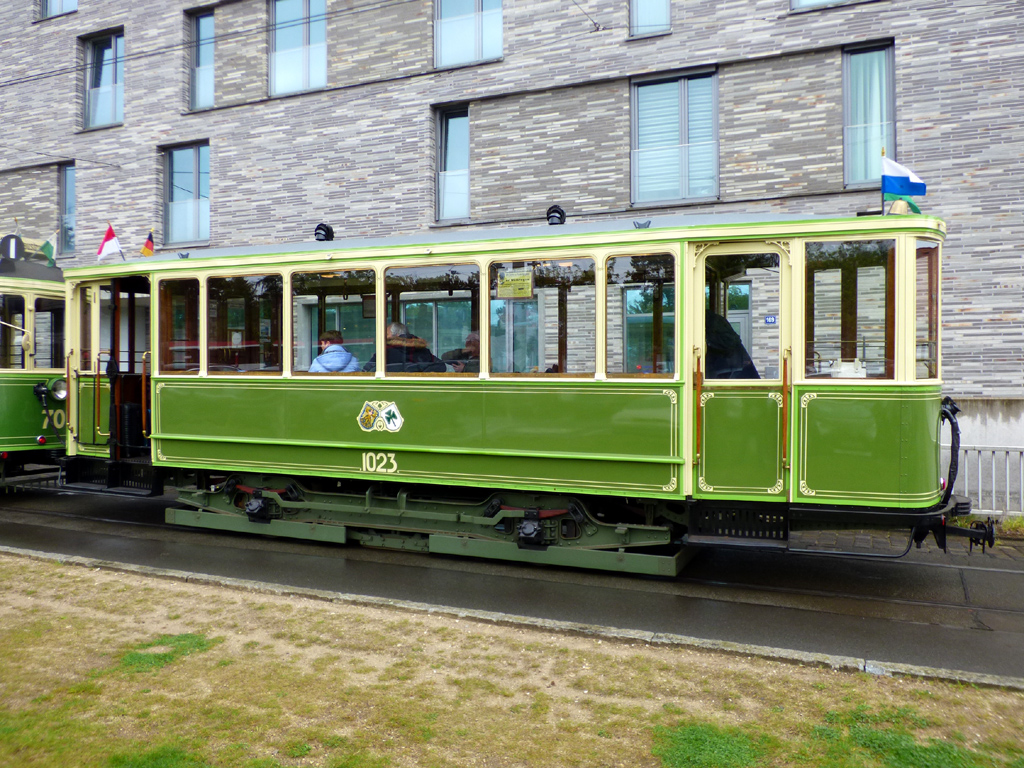 Nuremberg, MAN 2-axle trailer car č. 1023