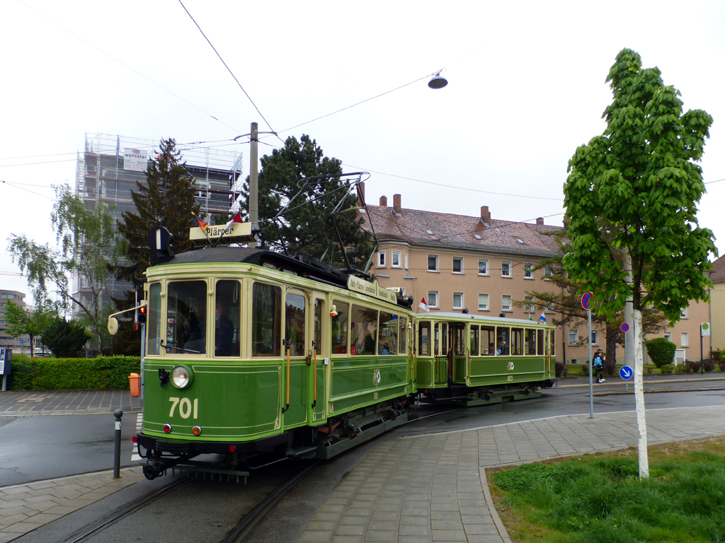 Nuremberg, MAN 2-axle motor car № 701