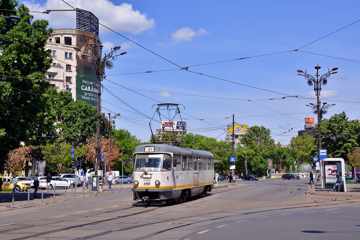 Букурещ - Илфов, Tatra T4R № 3344