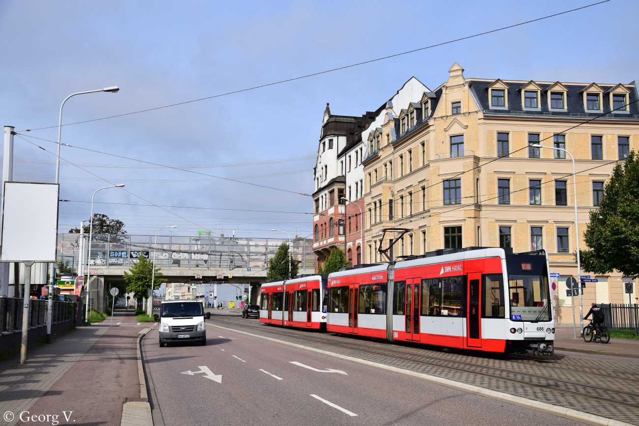 Галле, Bombardier MGT-K № 686