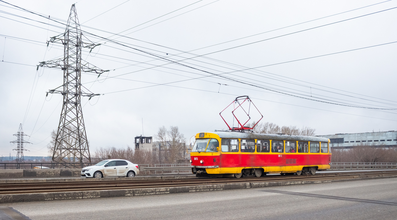 Барнаул, Tatra T3SU № 3073