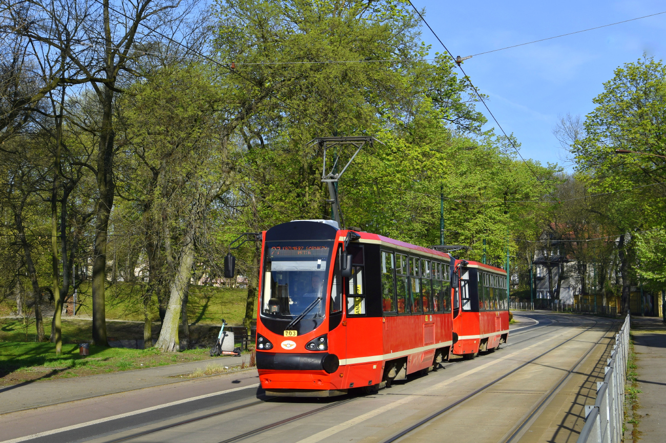 Верхнесилезская агломерация, Konstal 105N-HF11AC № 703
