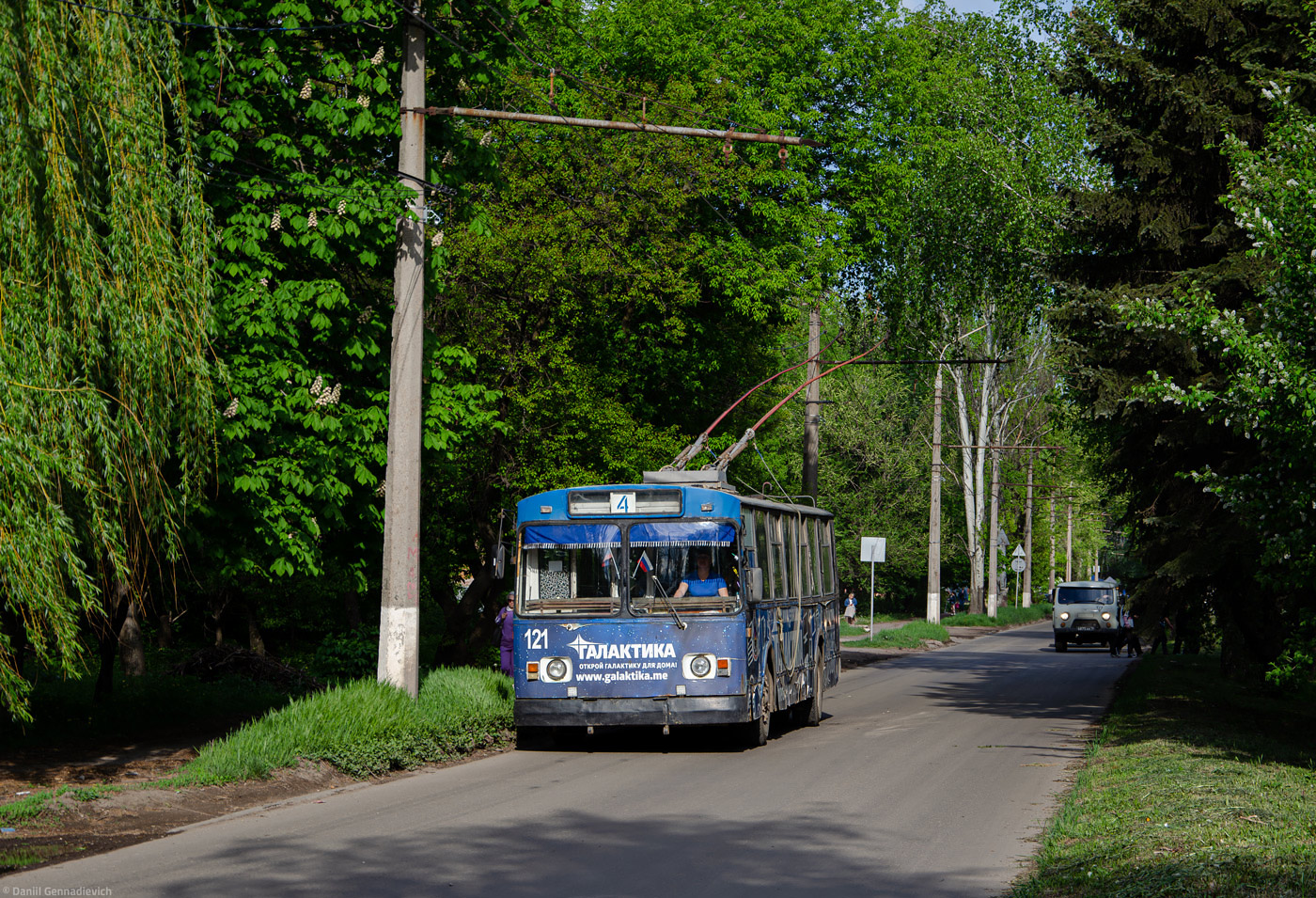 Макеевка, ЗиУ-682В-012 [В0А] № 121