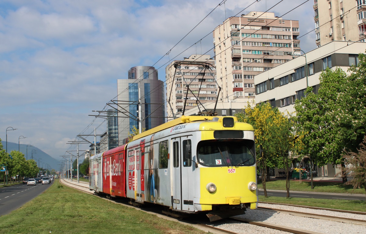 Сараево, Duewag GT8 № 557 Сараево, Duewag GT8 № 557