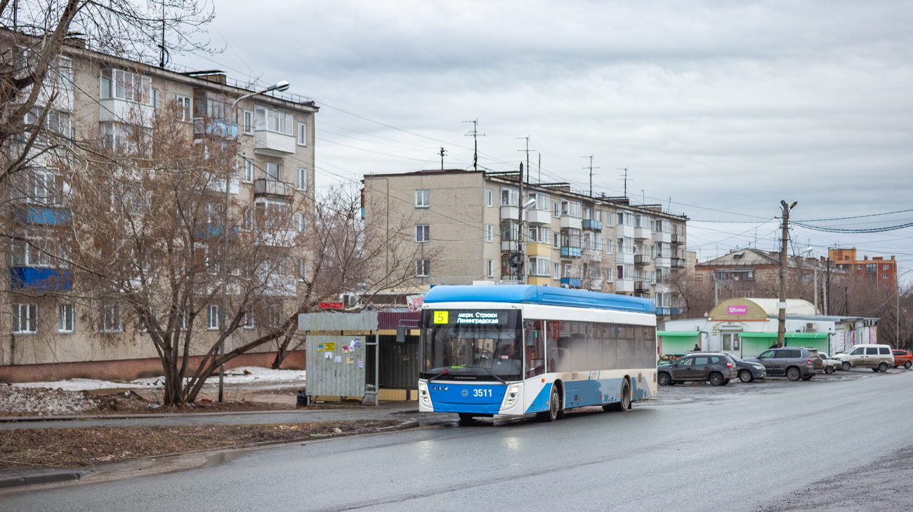 Nowosibirsk, UTTZ-6241.01 “Gorozhanin” Nr. 3511