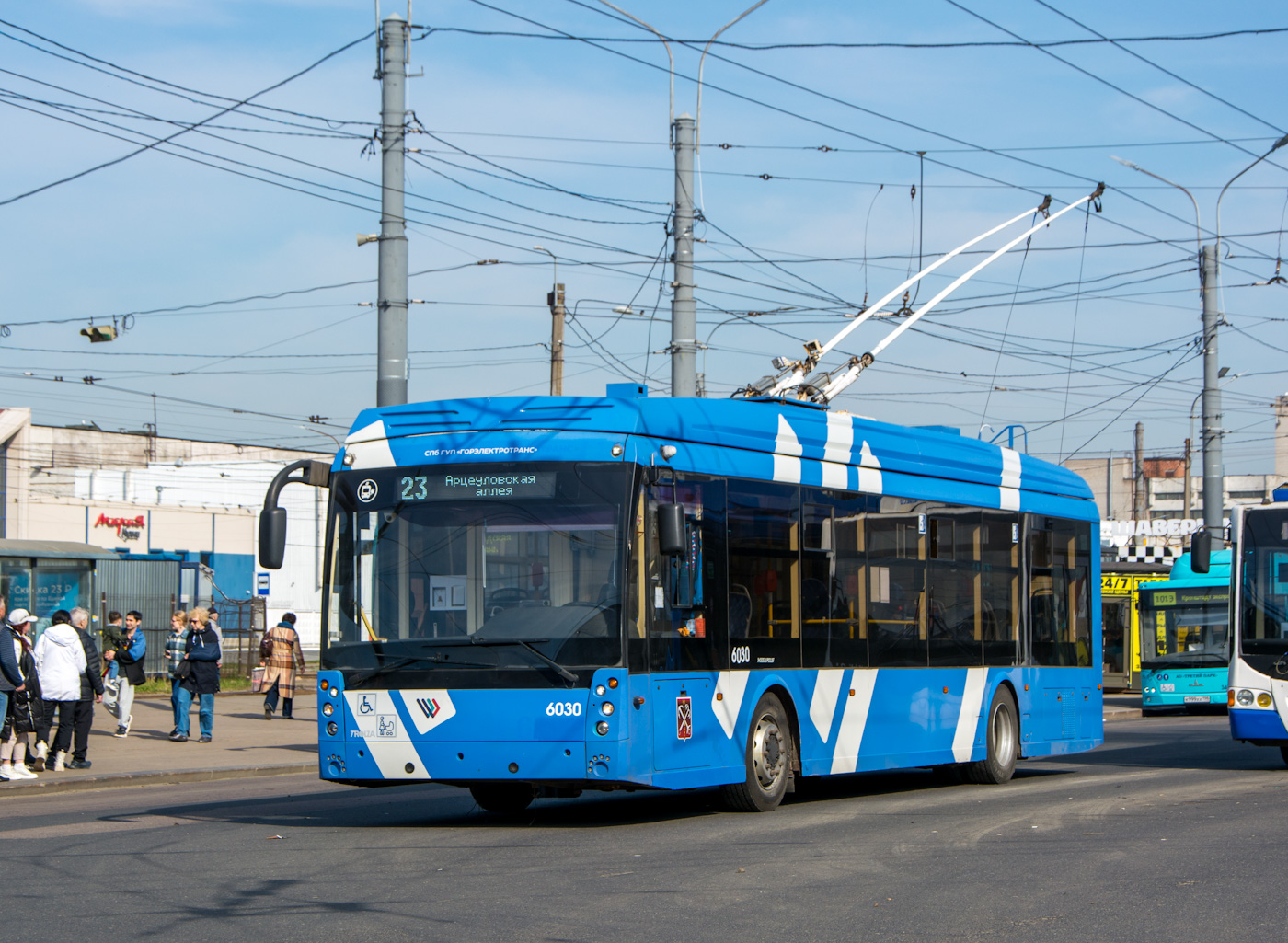 Санкт-Петербург, Тролза-5265.08 «Мегаполис» № 6030