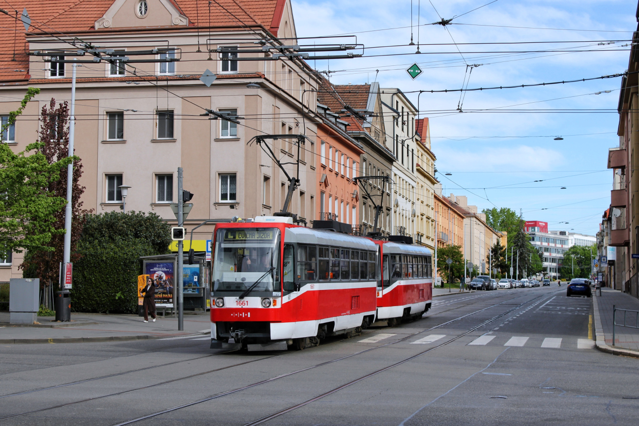 Брно, Tatra T3R (1995) № 1661