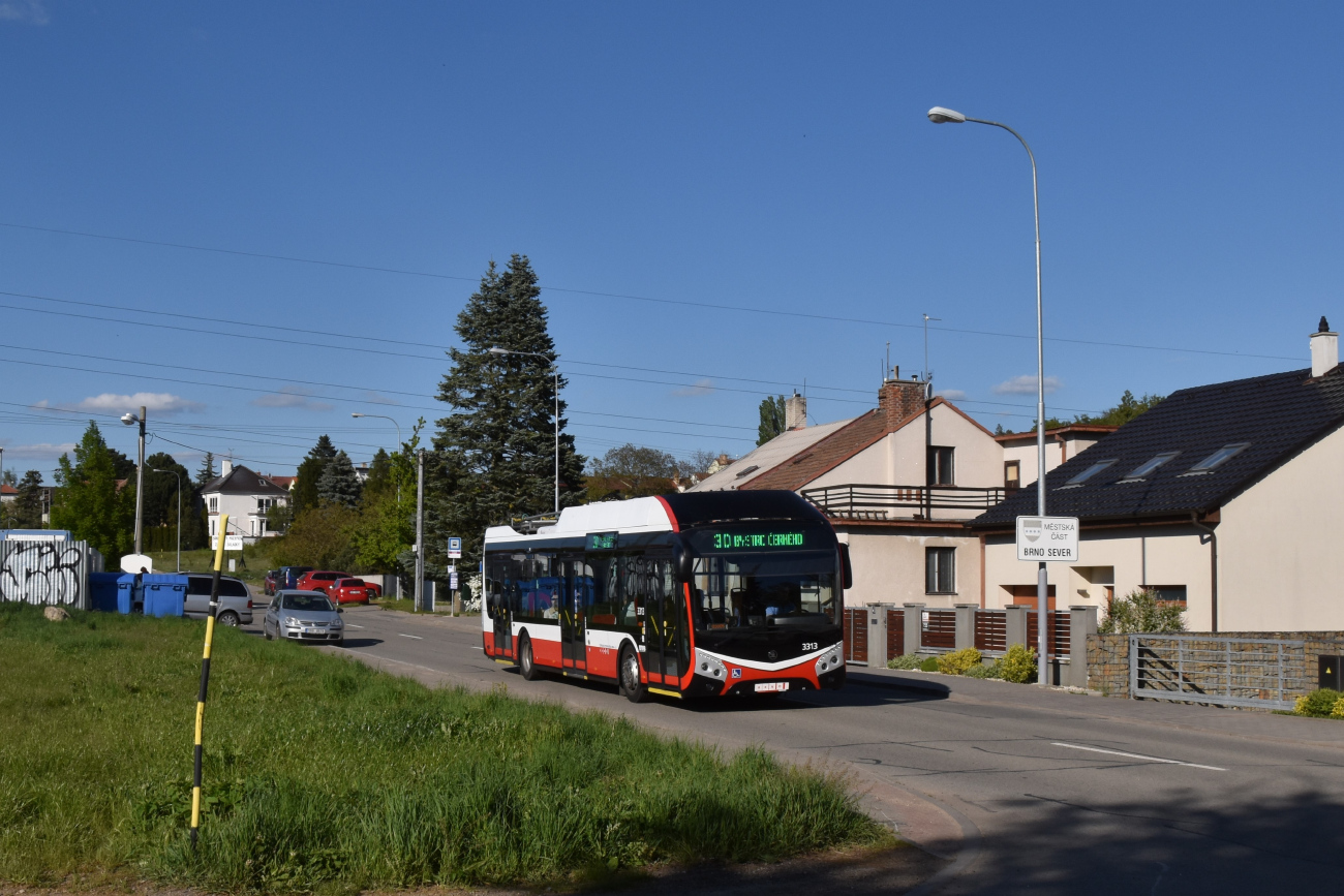 Брно, Škoda 32Tr SOR № 3313