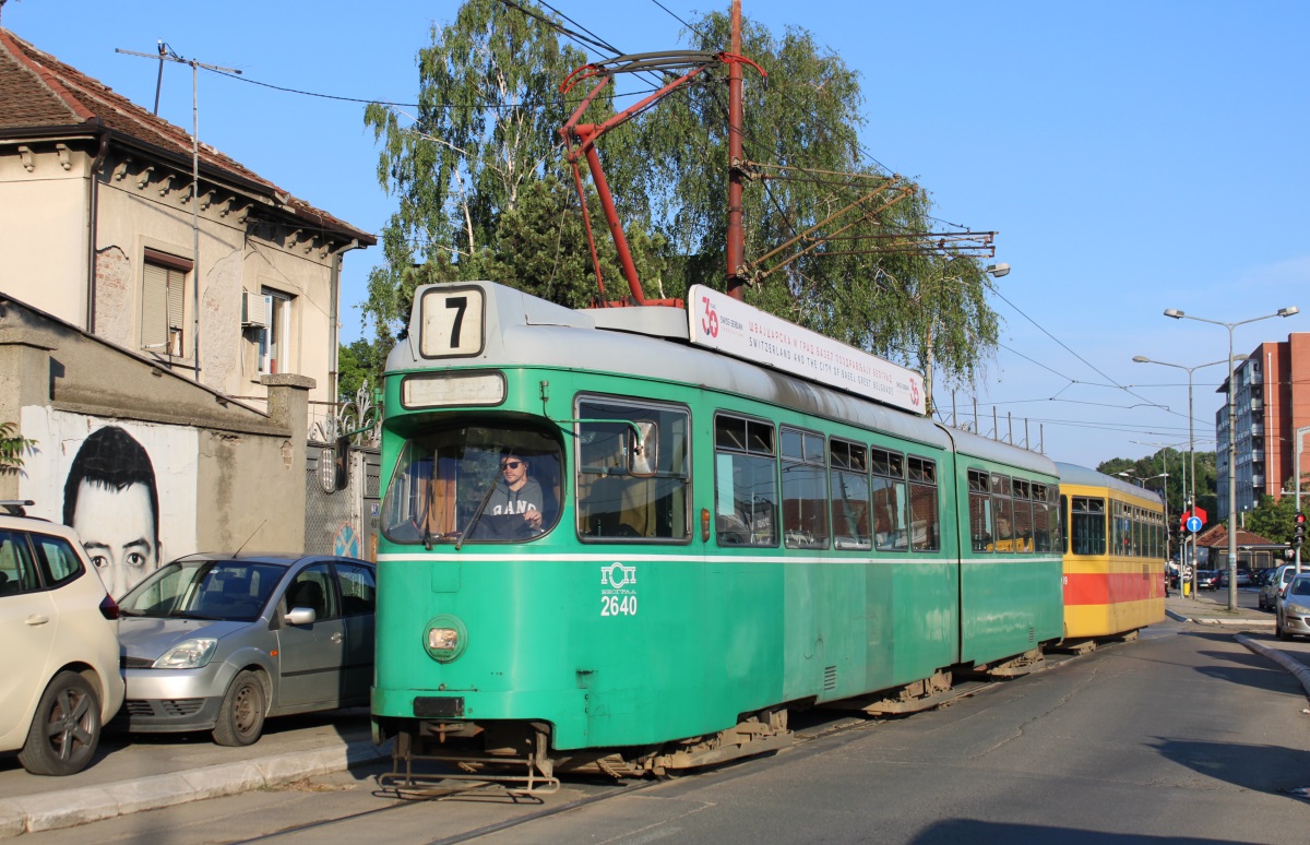 Белград, Duewag GT6 № 80640 (2640)