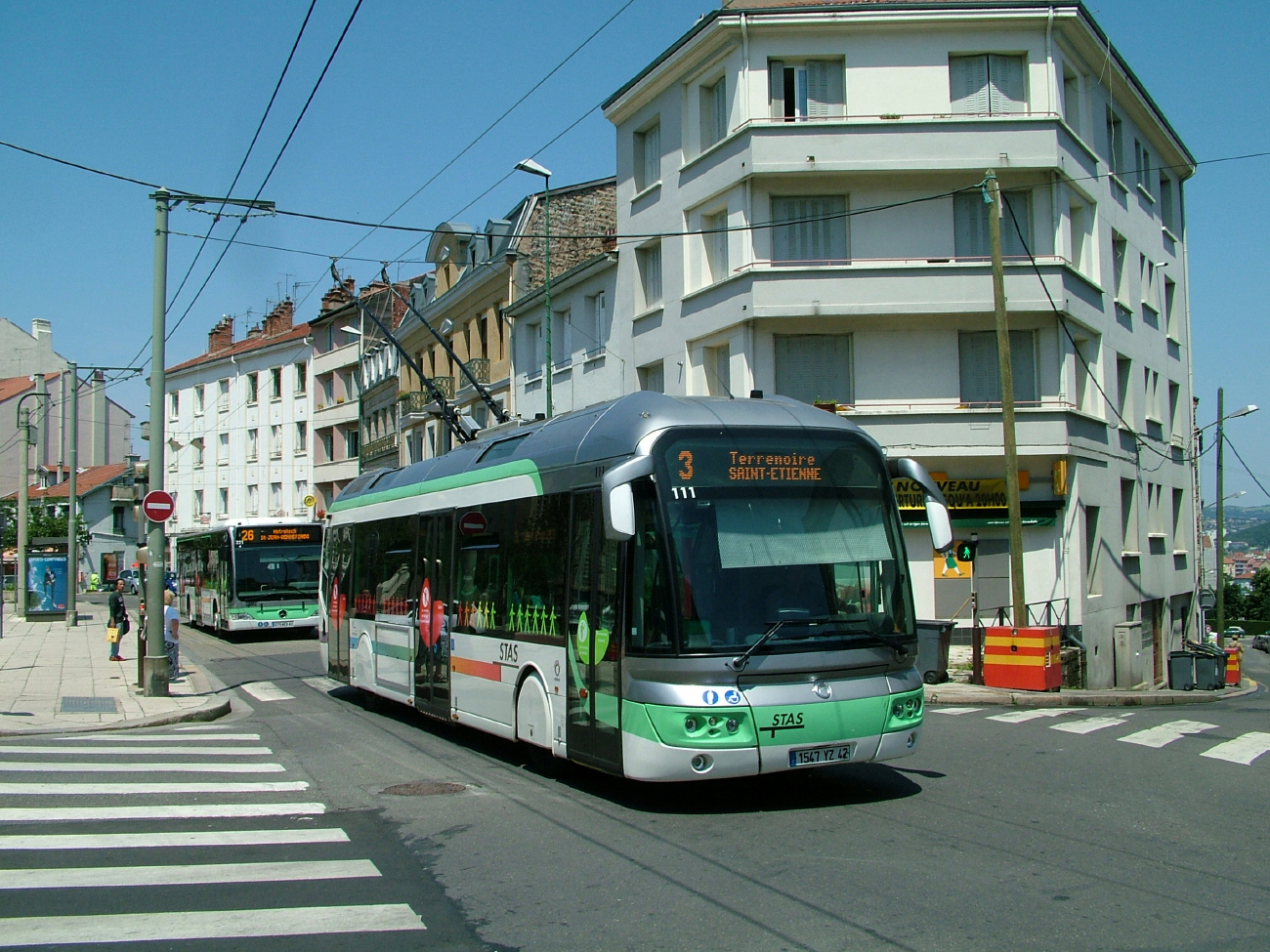 Сент-Этьен, Irisbus Cristalis ETB 12 № 111