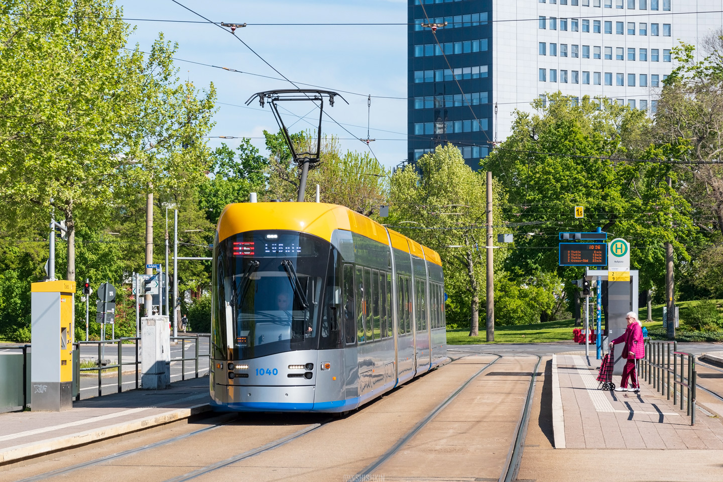 Лейпциг, Solaris Tramino Leipzig (NGT10) № 1040