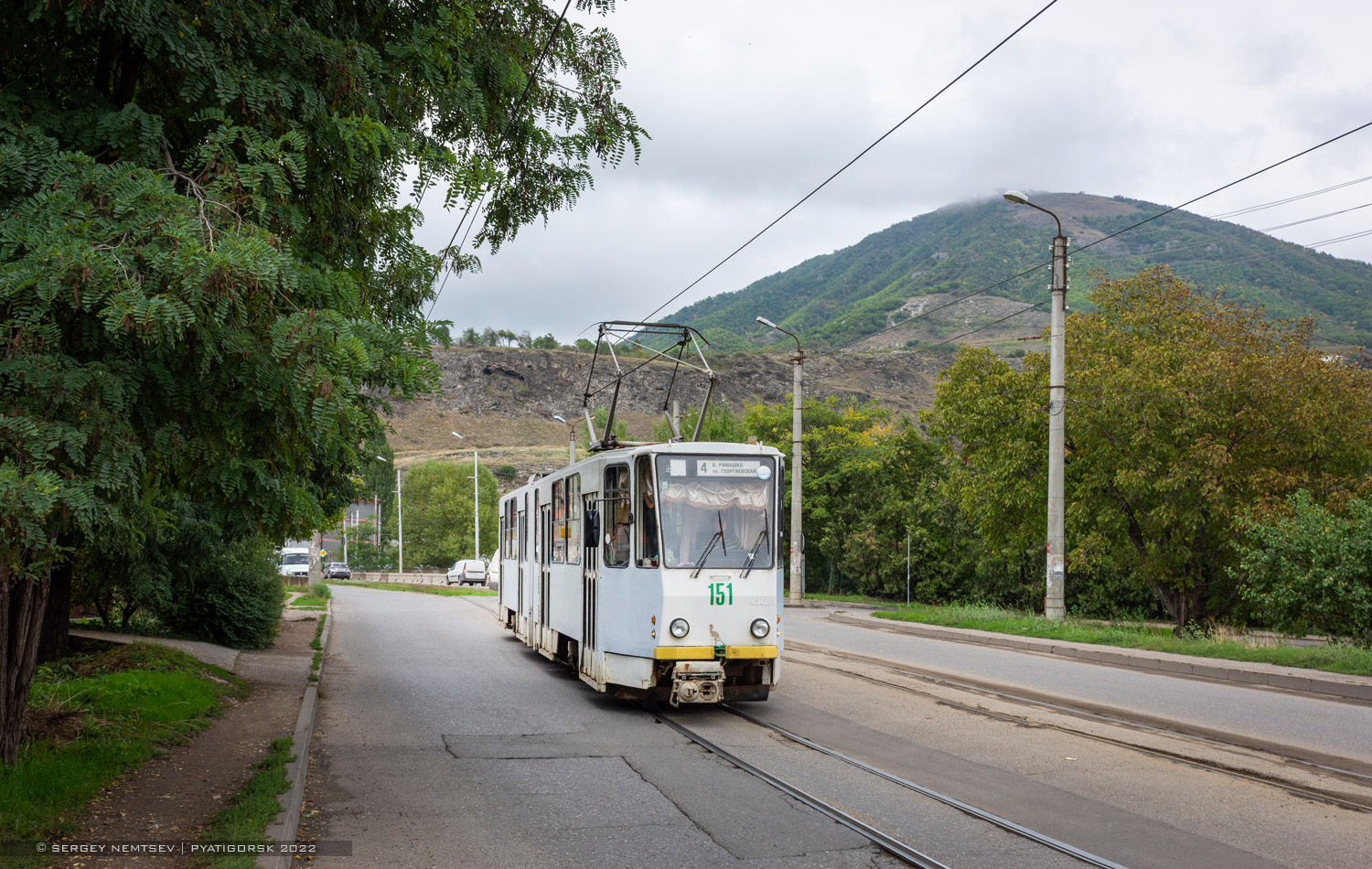 Пятигорск, Tatra KT4SU № 151