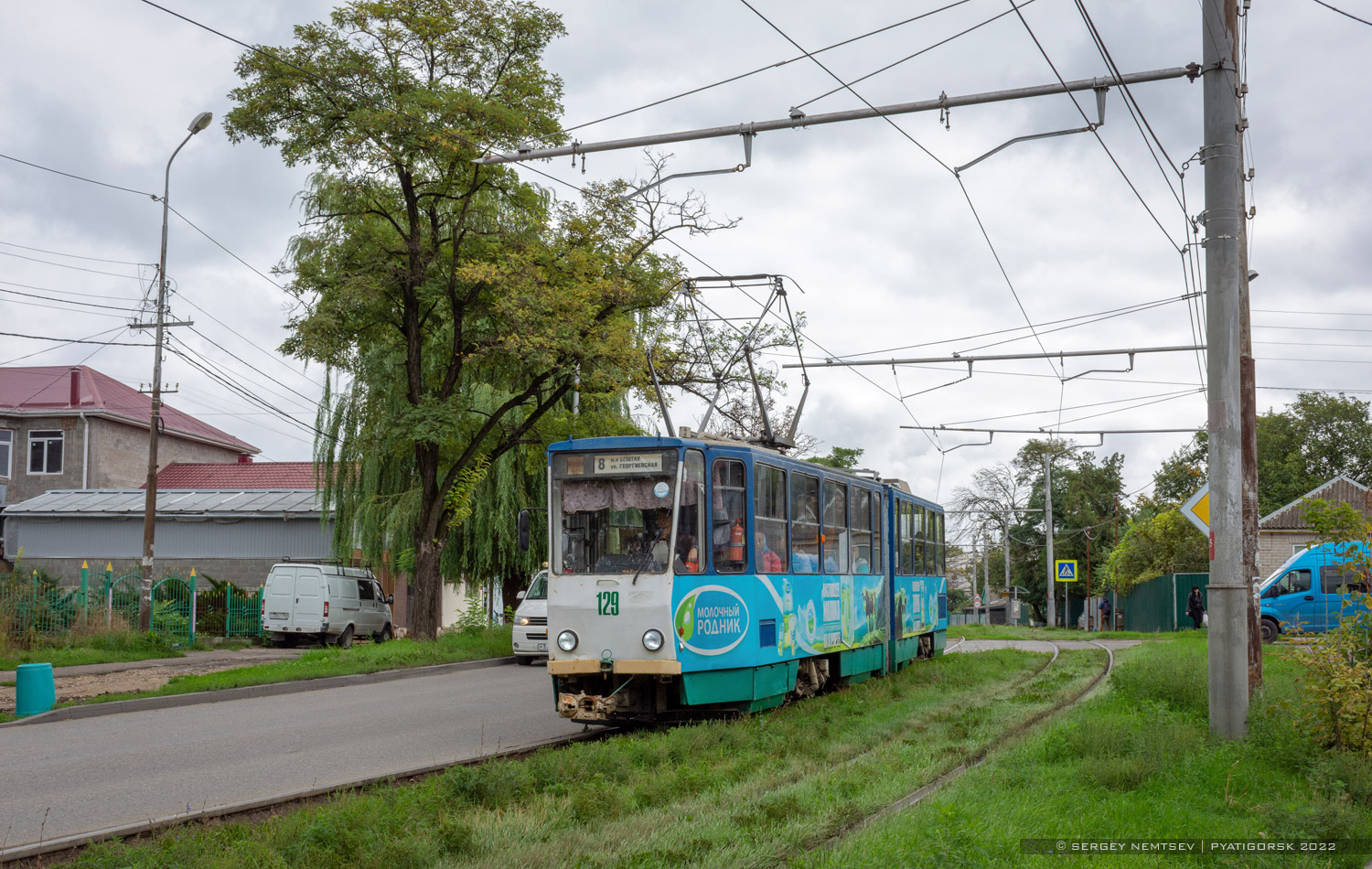 Пятигорск, Tatra KT4SU № 129