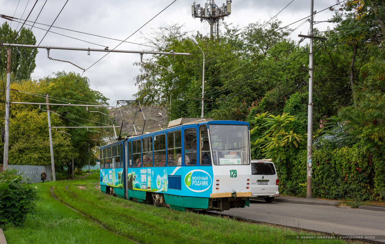Пятигорск, Tatra KT4SU № 129
