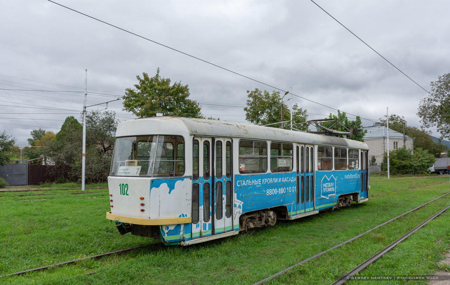 Pjatyigorszk, Tatra T4D — 102 Pjatyigorszk, Tatra T4D — 102
